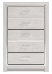 Altyra Twin Panel Bed, Chest and Nightstand