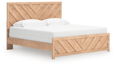 Sanginlane King Panel Bed