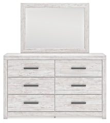 Cayboni Full Panel Bed, Dresser, Mirror and Nightstand