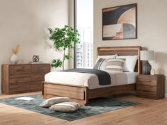 Fortlorn Queen Panel Bed, Dresser and Nightstand