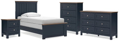 Landocken Twin Panel Bed, Dresser, Chest and Nightstand