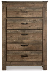 Trinell King Panel Bed, Chest and 2 Nightstands