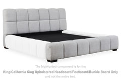 Grendusk King/California King Upholstered Headboard/Footboard/Bunkie Board