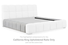 Grendusk California King Upholstered Rails