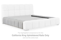 Grendusk California King Upholstered Rails