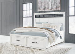 Ashbryn California King Panel Storage Bed