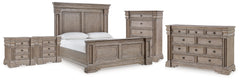 Blairhurst King Panel Bed, Dresser, Chest and 2 Nightstands