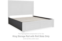 Foyland King Panel Rails with Roll Slats