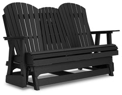 Hyland wave Outdoor Glider Loveseat - MyWaynesHome #