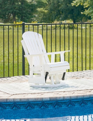 Hyland wave Outdoor Swivel Glider Chair - MyWaynesHome #