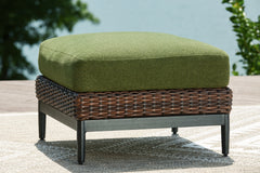 Horizon Hall Outdoor Ottoman with Cushion