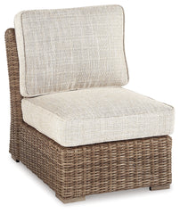 Beachcroft Outdoor Armless Chair with Cushion - MyWaynesHome #