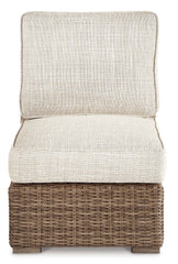 Beachcroft Outdoor Armless Chair with Cushion - MyWaynesHome #