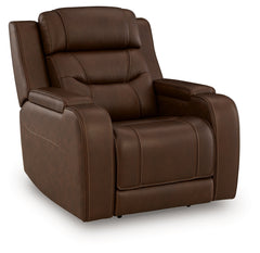 Knightington Power Recliner with Audio Seating
