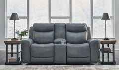 Mindanao Power Reclining Loveseat with Console - MyWaynesHome #