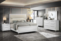 Eden White LED Mirror - MyWaynesHome #