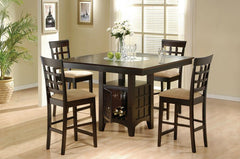 Gabriel Brown 5 Pc Counter Height Dining Set - MyWaynesHome #