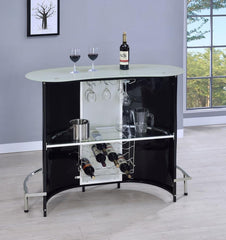 Lacewing Black Home Bar - MyWaynesHome #