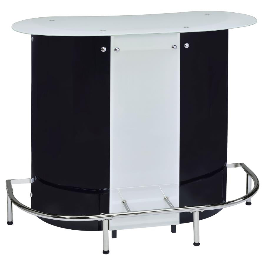 Lacewing Black Home Bar - MyWaynesHome #