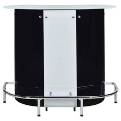 Lacewing Black Home Bar - MyWaynesHome #