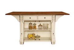Slater Ivory Kitchen Island - MyWaynesHome #
