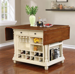 Slater Ivory Kitchen Island - MyWaynesHome #