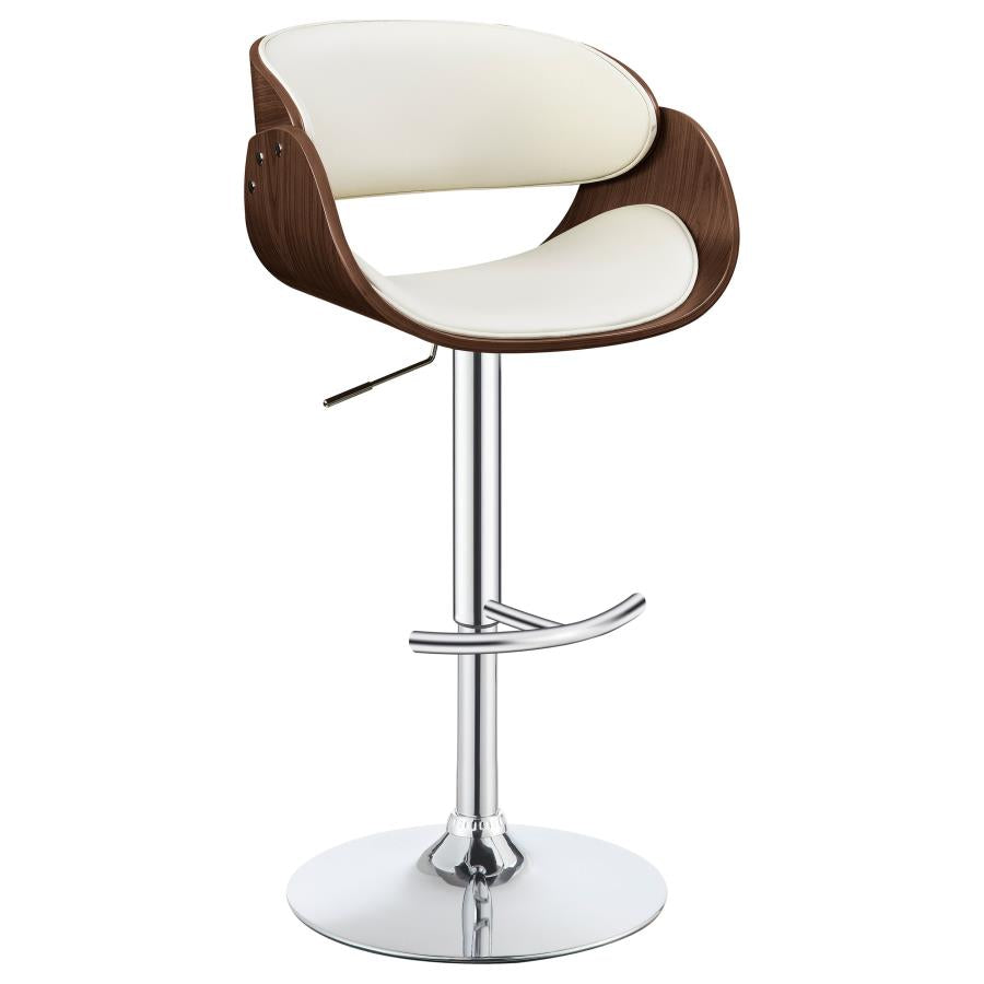 Dana Ivory Adjustable Bar Stool - MyWaynesHome #