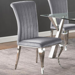 Betty Grey Side Chair - MyWaynesHome #