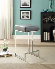 Gervase Grey Counter Stool - MyWaynesHome #