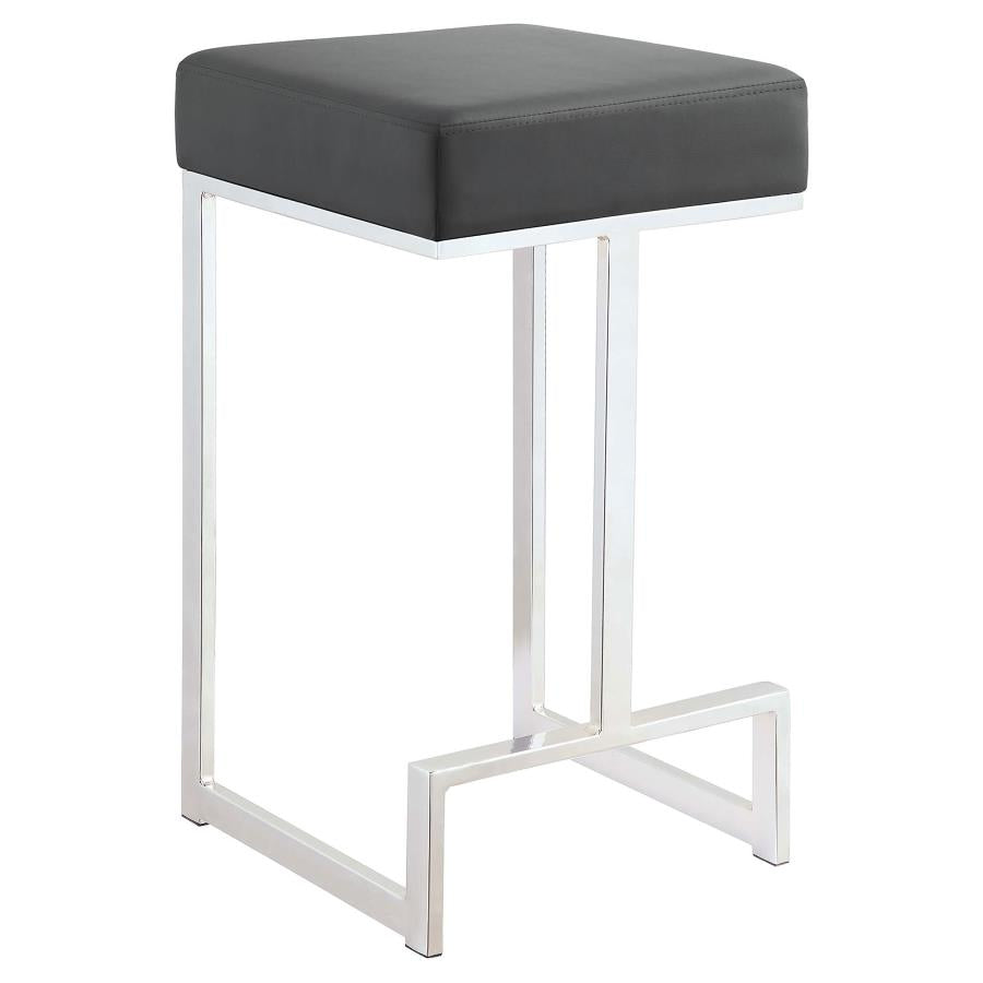Gervase Grey Counter Stool - MyWaynesHome #