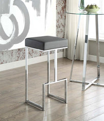 Gervase Grey Bar Stool - MyWaynesHome #