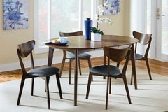 Jedda Brown Dining Table - MyWaynesHome #