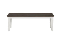 Kingman White Bench - MyWaynesHome #