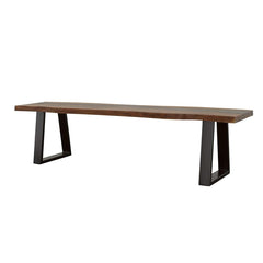 Ditman Brown Bench - MyWaynesHome #