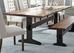 Bexley Brown Dining Table - MyWaynesHome #