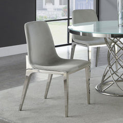 Irene Grey Side Chair - MyWaynesHome #