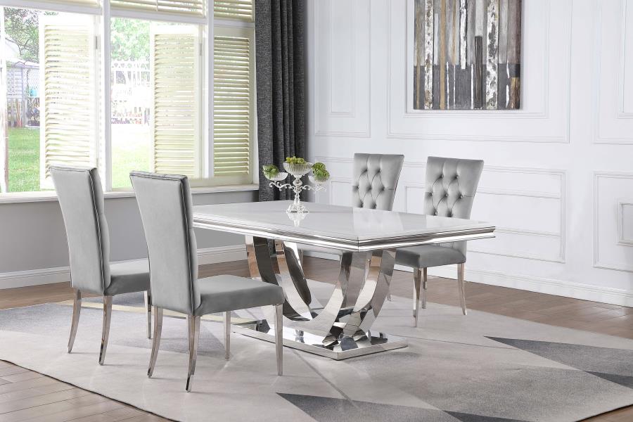 Kerwin Grey 5 Pc Dining Set - MyWaynesHome #