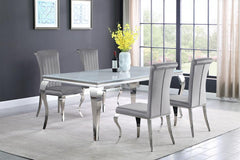Carone Grey 5 Pc Dining Set - MyWaynesHome #