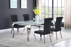 Carone Black 5 Pc Dining Set - MyWaynesHome #