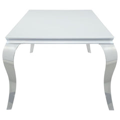 Carone Silver Dining Table - MyWaynesHome #