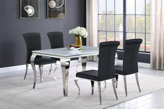 Carone Black 5 Pc Dining Set - MyWaynesHome #