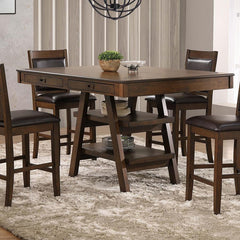 Dewey Brown Counter Height Dining Table - MyWaynesHome #