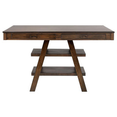 Dewey Brown Counter Height Dining Table - MyWaynesHome #