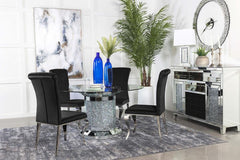 Ellie Black 5 Pc Dining Set - MyWaynesHome #