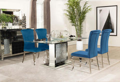 Marilyn Blue 5 Pc Dining Set - MyWaynesHome #