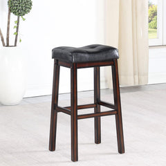 Donald Black Bar Stool - MyWaynesHome #