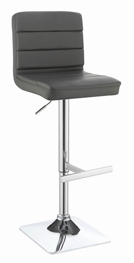 Bianca Grey Adjustable Bar Stool - MyWaynesHome #