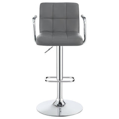Palomar Grey Adjustable Bar Stool - MyWaynesHome #