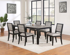 Elodie Grey 7 Pc Dining Set - MyWaynesHome #