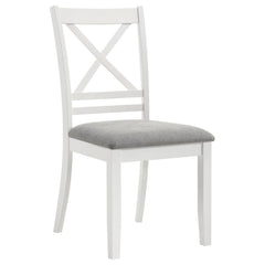 Hollis White Side Chair - MyWaynesHome #